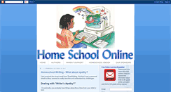 Desktop Screenshot of home-school-online.com